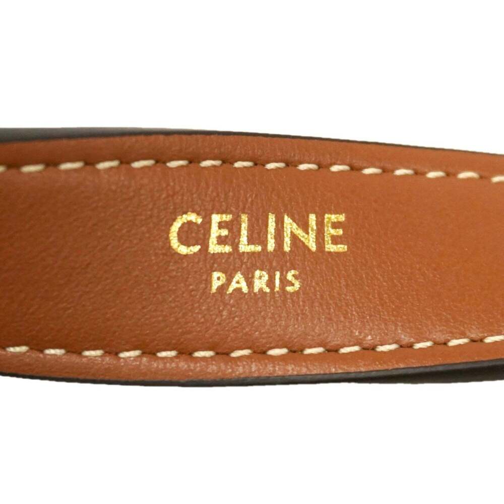 Celine Triomphe Medium AVA Leather Handbag, Brown, Women's - Picture 5 of 7